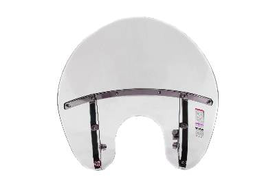 National Cycle Switchblade Detachable Clear Chopped Windshield - Part N21431A