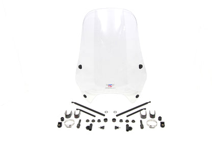 National Cycle N25000 Streetshield Clear Windshield for Harley Davidson FXST (1984-2001)