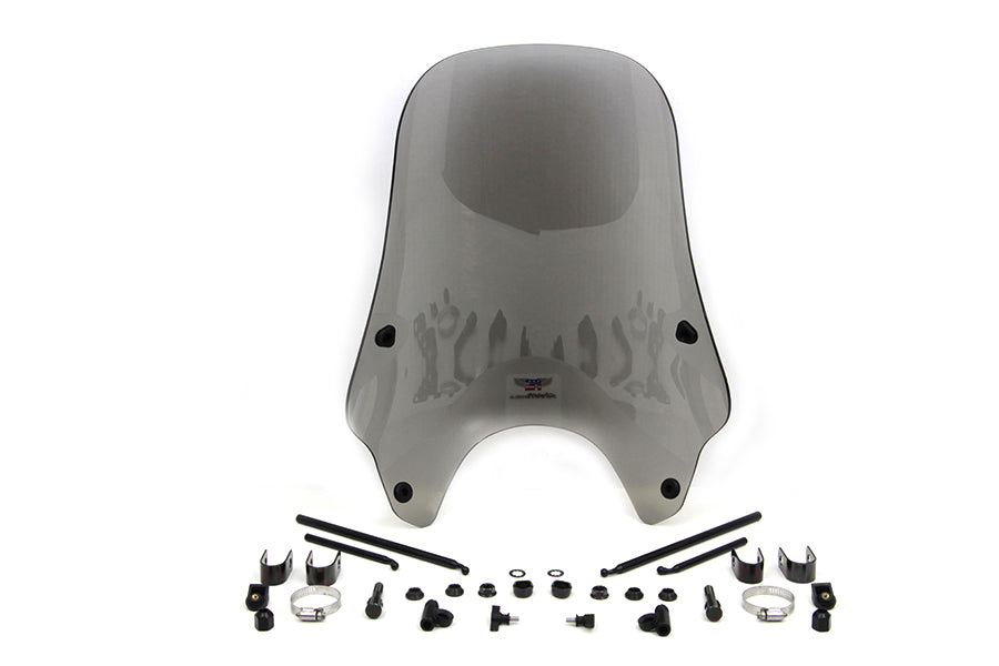 National Cycle N25001 Streetshield Medium Tint Windshield for Harley Davidson FXST
