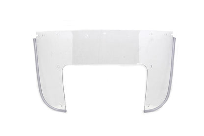 National Cycle Beaded Lower Windshield Clear for Harley Davidson FL Models