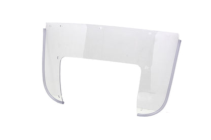 National Cycle Beaded Lower Windshield Clear for Harley Davidson FL Models