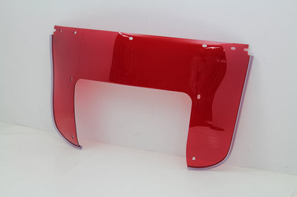National Cycle Beaded Lower Windshield Red for Harley Davidson FL (1960-1969)