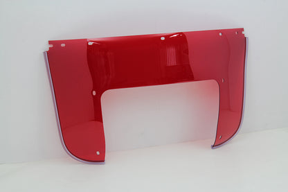 National Cycle Beaded Lower Windshield Red for Harley Davidson FL (1960-1969)