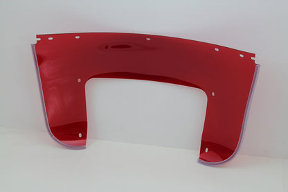 National Cycle Beaded Lower Windshield Red for Harley Davidson FL (1960-1969)