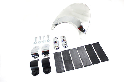 National Cycle Flyscreen Windshield with Light Grey Tint for Harley Davidson FXDWG Models (Part N2554-001)