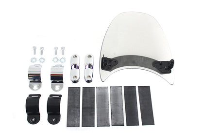 National Cycle Flyscreen Windshield with Light Grey Tint for Harley Davidson FXDWG Models (Part N2554-001)
