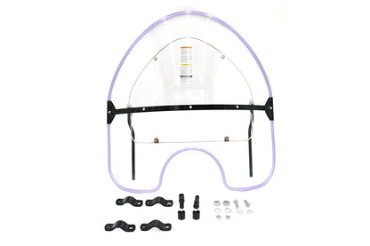 National Cycle N2200 Spring Fork Windshield Clear for Harley Davidson UL (1936-1945)