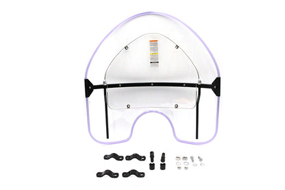 National Cycle N2200 Spring Fork Windshield Clear for Harley Davidson UL (1936-1945)