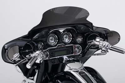 National Cycle V-Stream Dark Tint Ultra Low Windshield for Harley Davidson FLHT (1996-2005)