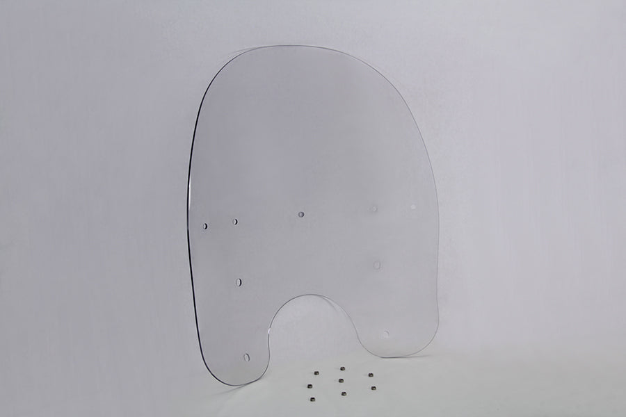 National Cycle Replacement Fairing Clear Windshield Screen for Harley Davidson FLSTC (Part N31405)
