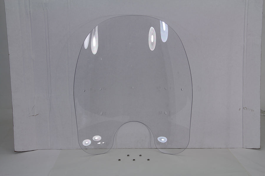 National Cycle Replacement Fairing Clear Windshield Screen for Harley Davidson FLSTC (Part N31405)