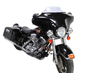 V-Twin 78141 Wind Splitter Dark Smoke Windshield for Harley Davidson FLHT (1996-2005)