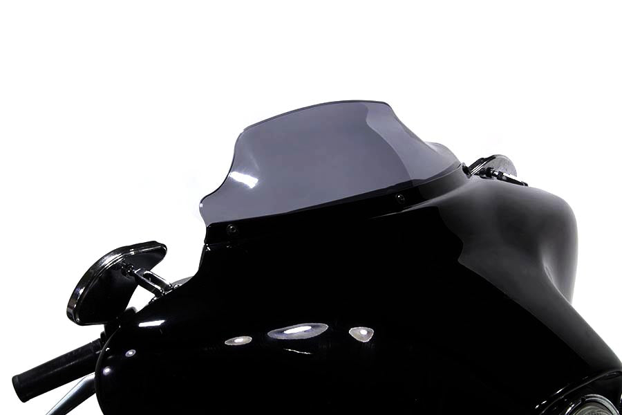 V-Twin 78141 Wind Splitter Dark Smoke Windshield for Harley Davidson FLHT (1996-2005)