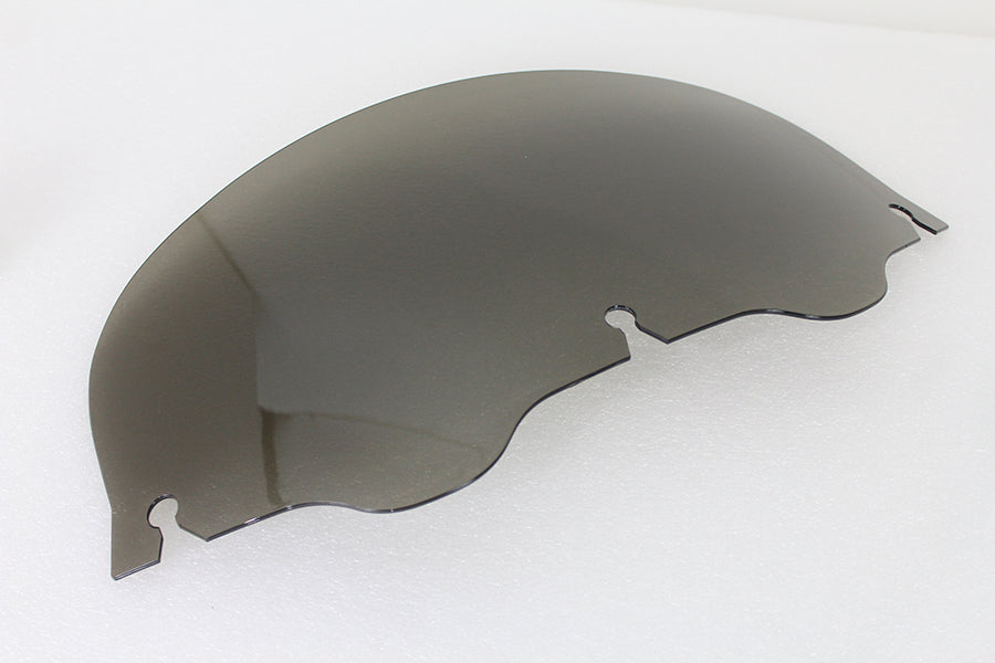 V-Twin 58303-96 10 Inch Dark Smoke Batwing Fairing Windshield for Harley Davidson FLHT