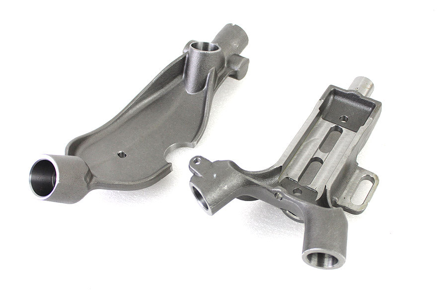 V-Twin 45 Inch Transmission and Motor Base Forging Set Raw - Fits Harley Davidson W 1936-1945
