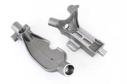 V-Twin 45 Inch Transmission and Motor Base Forging Set Raw - Fits Harley Davidson W 1936-1945
