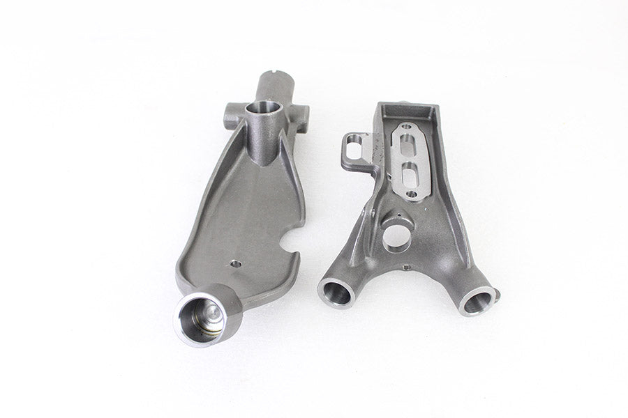 V-Twin 45 Inch Transmission and Motor Base Forging Set Raw - Fits Harley Davidson W 1936-1945
