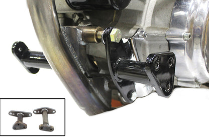 V-Twin XL Control Mount Set for Harley Davidson Big Twin (1941-1999) - Black
