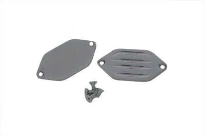 V-Twin Billet Axle Cover Set for Wide Glide Frames - Part Number M-AX-1012