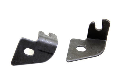V-Twin Lower Tank Mount Tab Set Raw for Harley Davidson FL 1948-1954