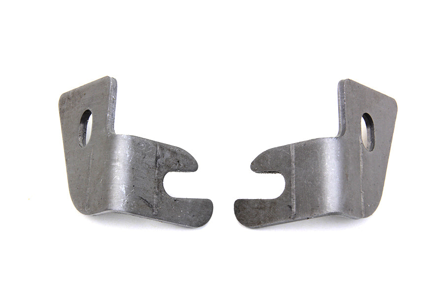 V-Twin Lower Tank Mount Tab Set Raw for Harley Davidson FL 1948-1954