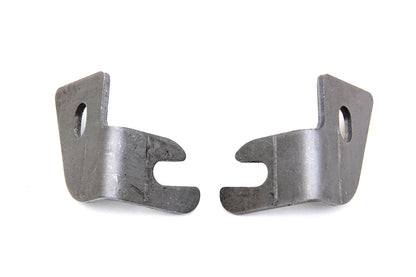 V-Twin Lower Tank Mount Tab Set Raw for Harley Davidson FL 1948-1954