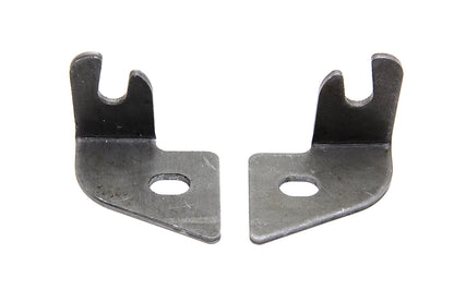 V-Twin Lower Tank Mount Tab Set Raw for Harley Davidson FL 1948-1954