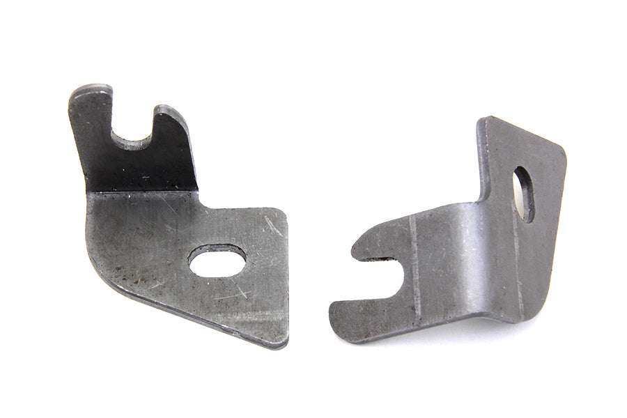 V-Twin Lower Tank Mount Tab Set Raw for Harley Davidson FL 1948-1954