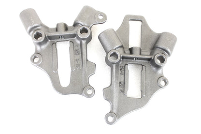 V-Twin Replica Rear Axle Plate Set for Harley Davidson EL - Raw Finish