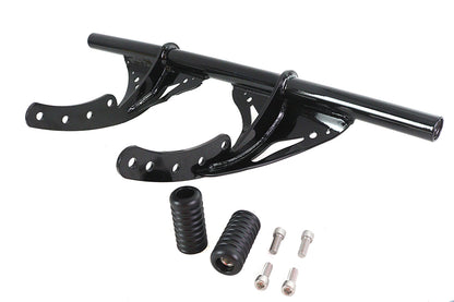 V-Twin M8 Front Engine Bar Black for Harley Davidson FXST & FXBB (2018-2024)