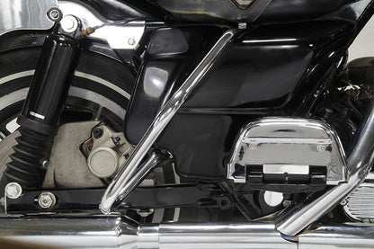 V-Twin Chrome Rear Frame Bar Set for Harley Davidson FLHTC (1997-2006)