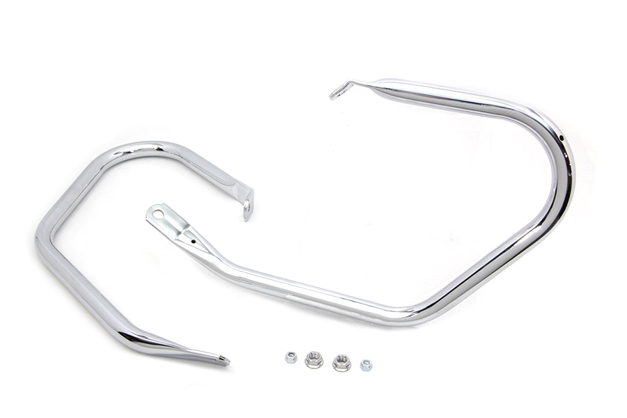 V-Twin Chrome Rear Frame Bar Set for Harley Davidson FLHTC (1997-2006)