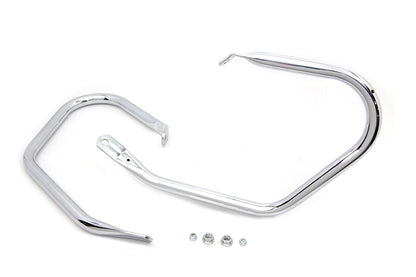 V-Twin Chrome Rear Frame Bar Set for Harley Davidson FLHTC (1997-2006)