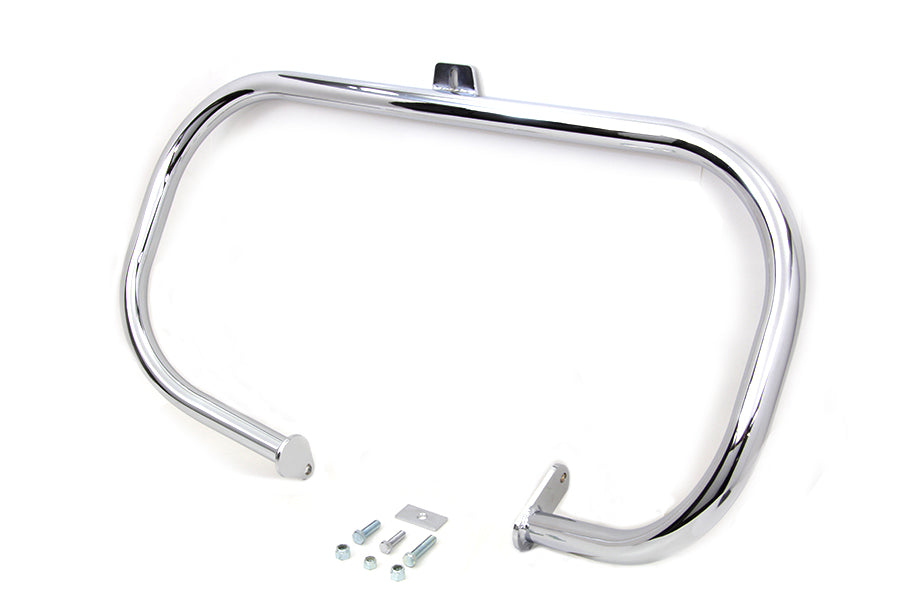 V-Twin Front Engine Bar Chrome for Harley Davidson FLST Models