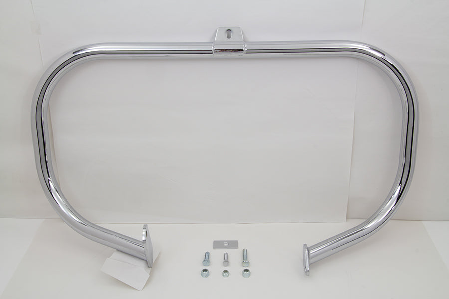 V-Twin Front Engine Bar Chrome for Harley Davidson FLST Models
