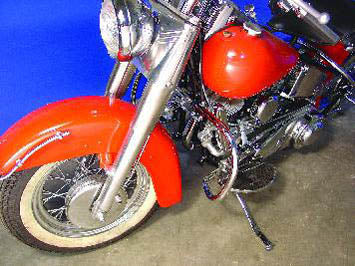 V-Twin Chrome Front Engine Bar for Harley Davidson EL and FL Models - Part 51-0900