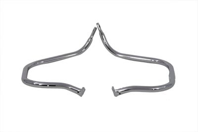 V-Twin Chrome Replica Rear Engine Bar Set for Harley Davidson FL (1958-1964)
