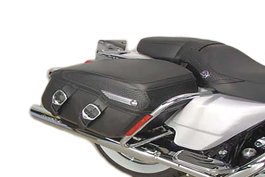 V-Twin Chrome Rear Frame Bar Set for Harley Davidson FLHT (1997-2006)