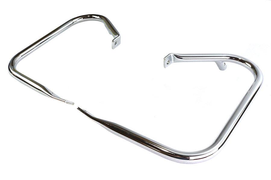 V-Twin Chrome Rear Frame Bar Set for Harley Davidson FLHT (1997-2006)