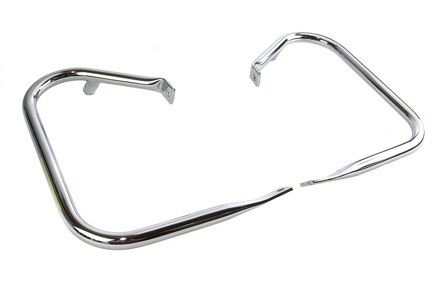 V-Twin Chrome Rear Frame Bar Set for Harley Davidson FLHT (1997-2006)