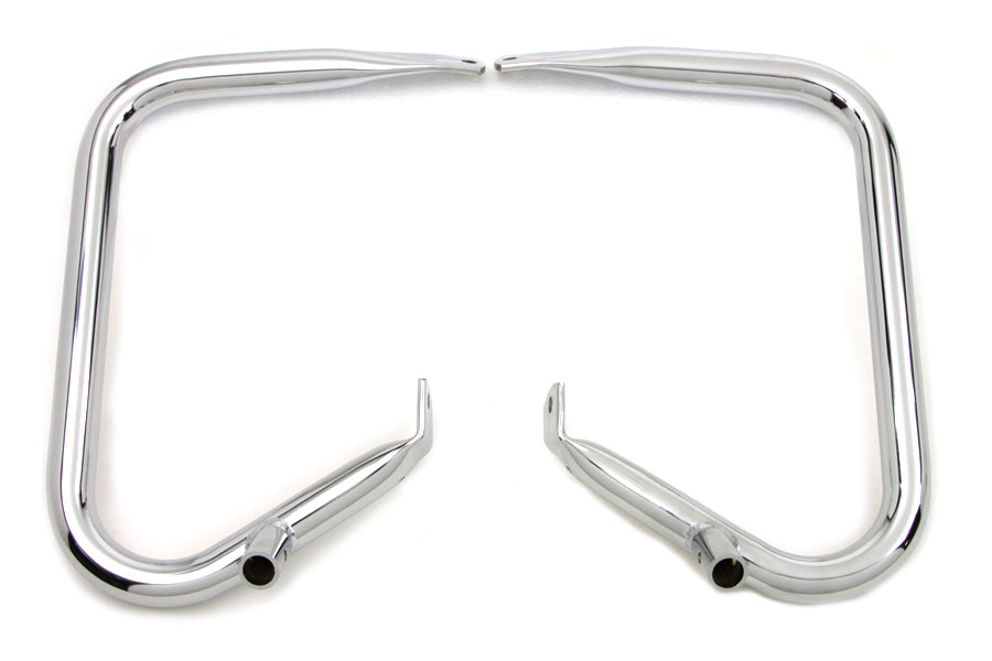 V-Twin Chrome Rear Buffalo Engine Bar Set for Harley Davidson FLHT (1997-2006)