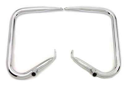 V-Twin Chrome Rear Buffalo Engine Bar Set for Harley Davidson FLHT (1997-2006)