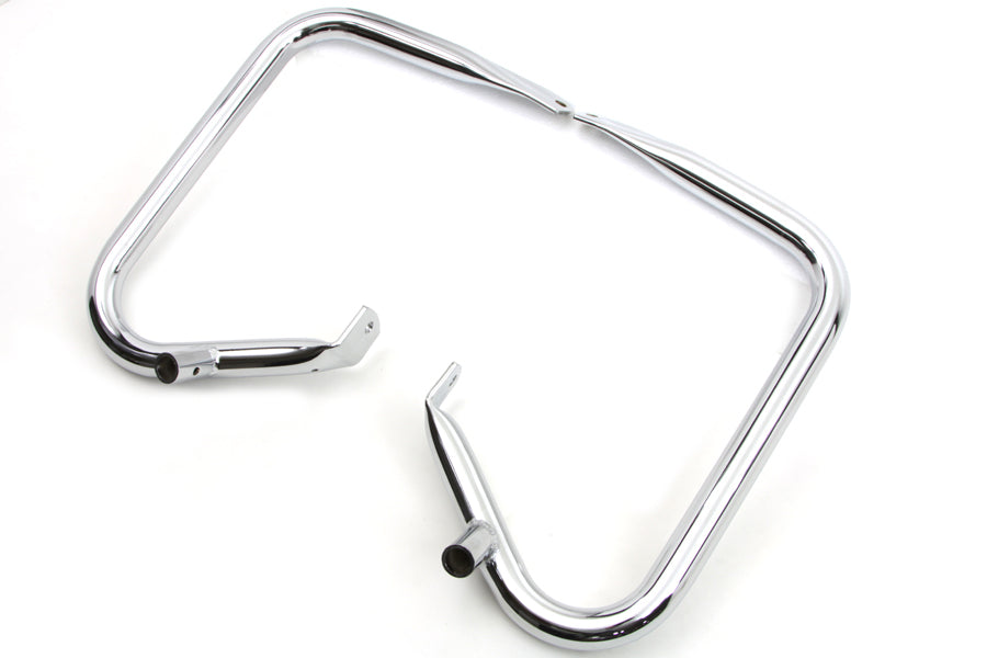 V-Twin Chrome Rear Buffalo Engine Bar Set for Harley Davidson FLHT (1997-2006)