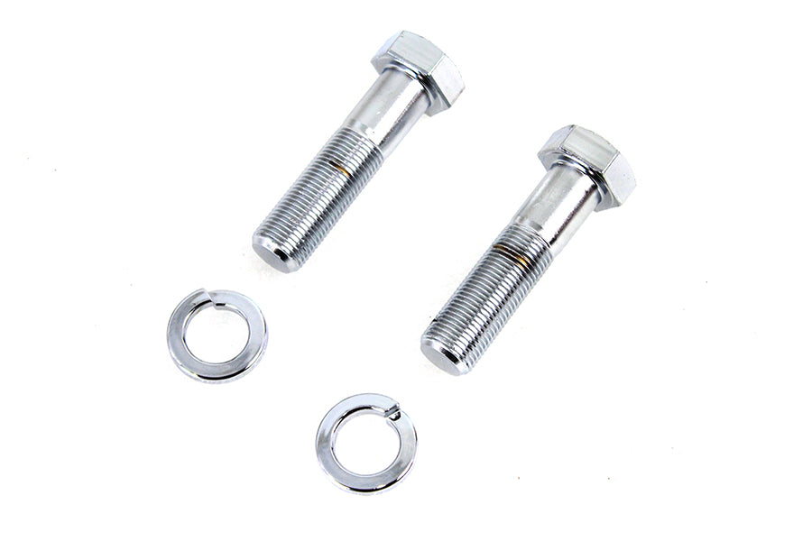 Gardner-Westcott Swingarm Pivot Bolt Set Hex Chrome for Harley Davidson FXST (1986-1995)
