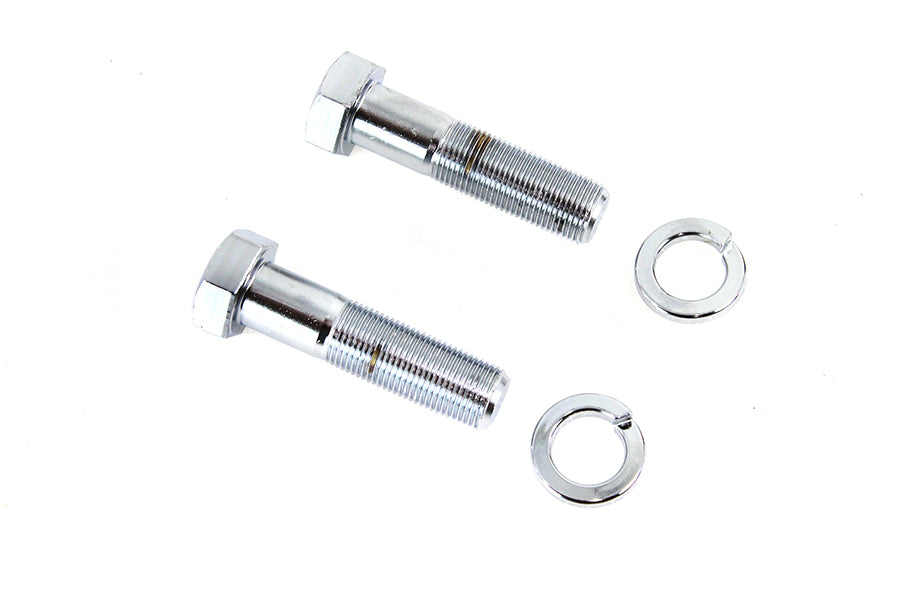 Gardner-Westcott Swingarm Pivot Bolt Set Hex Chrome for Harley Davidson FXST (1986-1995)