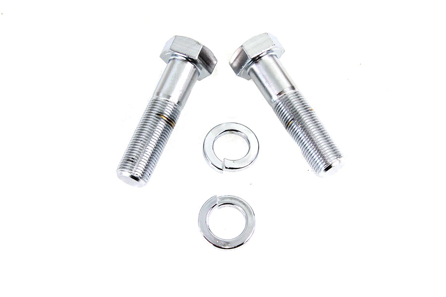 Gardner-Westcott Swingarm Pivot Bolt Set Hex Chrome for Harley Davidson FXST (1986-1995)