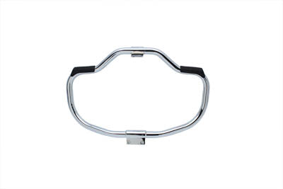 V-Twin Chrome Front Engine Bar with Footpeg Pads for Harley Davidson XL (2004-2013)