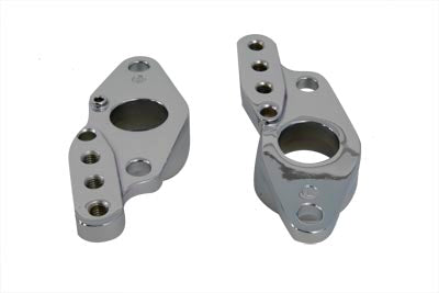 V-Twin Swingarm Pivot Mount End Caps Chrome for Harley Davidson FLT (1982-1991) - Part #50588-93