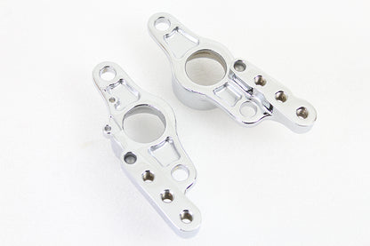 V-Twin Rear Frame Fork Bracket Set Chrome for Harley Davidson FLT 2007-2008