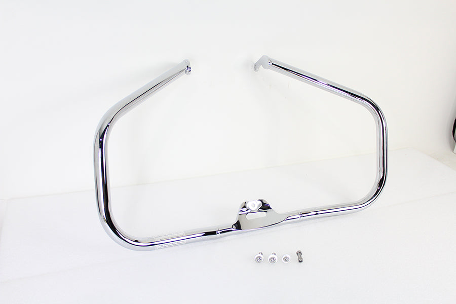 Wyatt Gatling Chrome Front Engine Guard for Harley Davidson FLST & FXST Models - Part 14-036CP